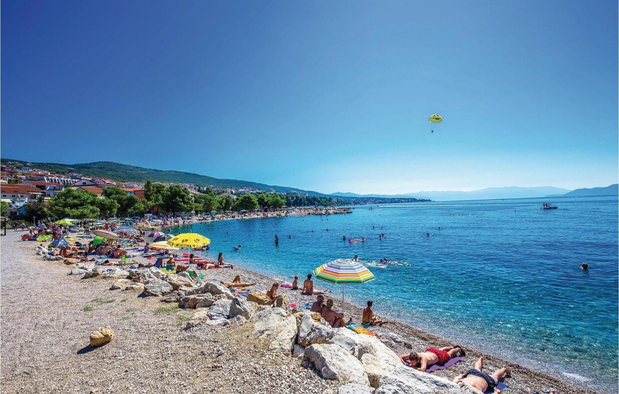 Nice Apartment In Crikvenica With Kitchen Εξωτερικό φωτογραφία